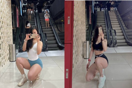 Cùng em gymer chung phòng tập lén làm tình