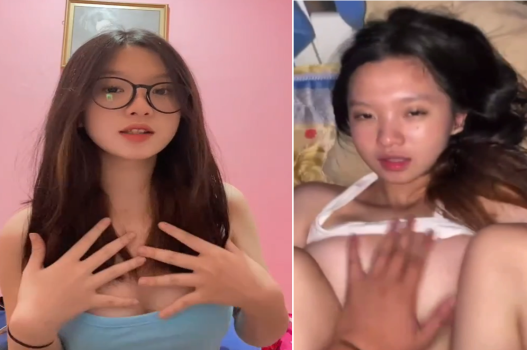 Em hot bị nện đỏ mặt khi quay phim