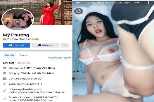 Mỹ Phương háng rộng dạng mời chim vào chơi