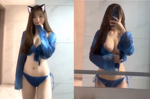 Nữ xinh vú khủng mông đẹp đam mê doggy