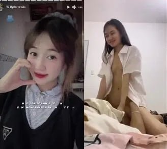 Thân mật với Tú Uyên cuồng dâm không kiểm soát